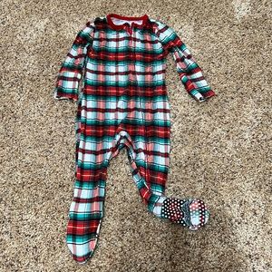 EUC Free Birdees zipper footie